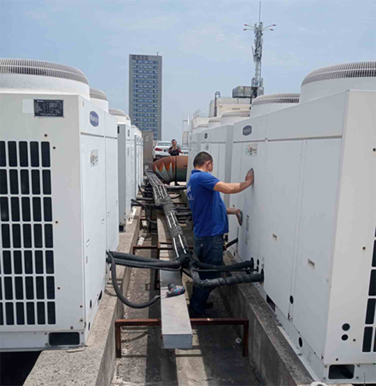 溧阳中央空调制热和不制冷系统维修方法